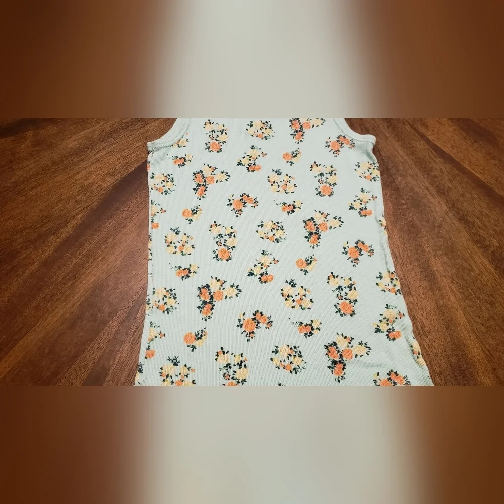 Floral and Pineapple Kids Tank Tops Cherokee And Falls Creek Size 10/12